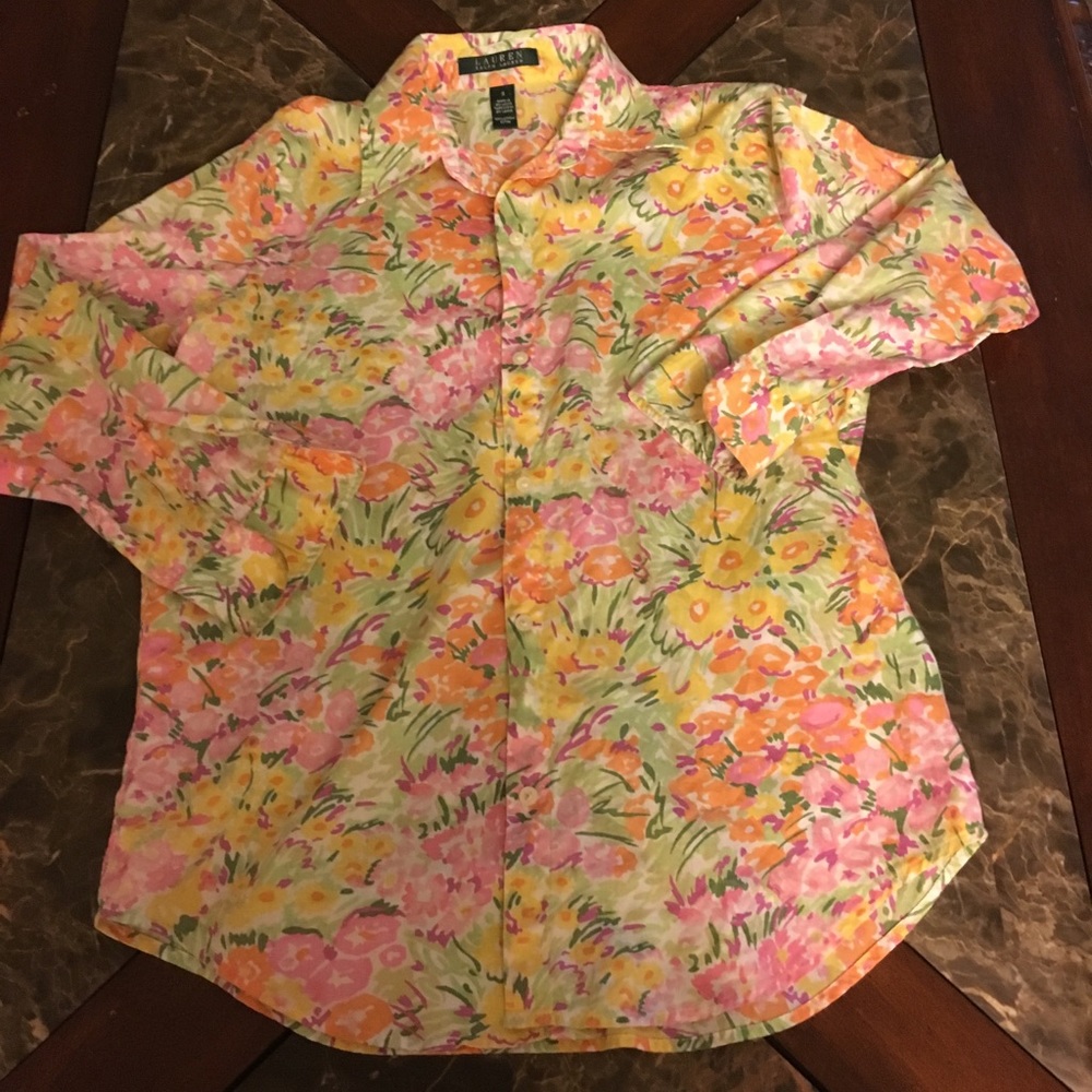 Floral Ralph Lauren Blouse